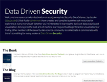 Tablet Screenshot of datadrivensecurity.info